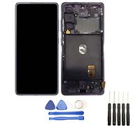 Visiodirect Ecran Complet sur châssis Compatible avec Samsung Galaxy S20 FE 5G SM-G781B Bleu Vitre Tactile + ecran LCD + Kit Outils