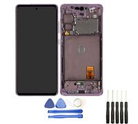 Visiodirect Ecran Complet sur châssis Compatible avec Samsung Galaxy S20 FE 5G SM-G781B Violet Vitre Tactile + ecran LCD + Kit Outils