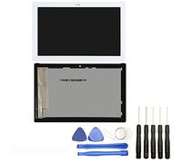 Visiodirect® Ecran Complet: Vitre + LCD Compatible avec ASUS Zenpad 10 Z300M Taille 10.1" Blanc + Kit Outils