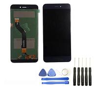 Visiodirect® Ecran Complet: Vitre + LCD Compatible avec Huawei P8 Lite 2017 / P9 Lite 2017 Taille 5.2" Bleu+ Kit Outils