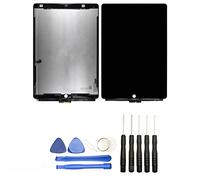 Visiodirect® Ecran Complet: Vitre + LCD Compatible avec iPad Pro Taille 12.9" Noir+ Kit Outils
