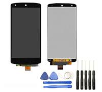 Visiodirect® Ecran Complet: Vitre + LCD Compatible avec LG Google Nexus 5 Noir+ Kit Outils
