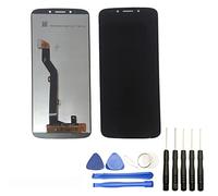 Visiodirect® Ecran Complet: Vitre + LCD Compatible avec Motorola Moto G6 Play Taille 5.7" Noir + Kit Outils