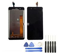Visiodirect® Ecran Complet: Vitre + LCD Compatible avec Wiko Harry 4G Taille 5" Noir+ Kit Outils