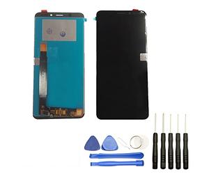 Visiodirect® Ecran Complet: Vitre + LCD Compatible avec Wiko View 2 Taille 6" Noir+ Kit Outils