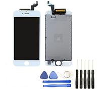 Visiodirect® Ecran Complet: Vitre + LCD sur châssis Compatible avec iPhone 6S Blanc + Kit Outils
