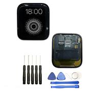 Visiodirect® Ecran Complet: Vitre Tactile + Ecran LCD Compatible avec Apple Watch Serie 5 Taille 40mm Noir + Kit Outils