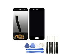 Visiodirect® Ecran Complet: Vitre Tactile + Ecran LCD Compatible avec Huawei P10 Noir + Kit Outils