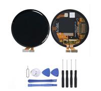 Visiodirect® Ecran Complet : vitre Tactile + ecran LCD Compatible avec Huawei Watch GT3 Noir 46mm 1.43" + kit Outils