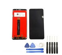 Visiodirect® Ecran Complet: Vitre Tactile + Ecran LCD Compatible avec Huawei Y5 2018 Taille 5.45" Noir + Kit Outils