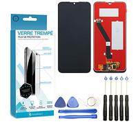 Visiodirect® Ecran Complet: Vitre Tactile + Ecran LCD Compatible avec Huawei Y6 2019 Taille 6.09" + Film Protecteur Verre trempé + Kit Outils Offert