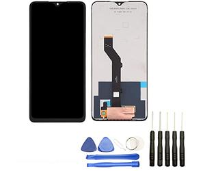 Visiodirect® Ecran Complet: Vitre Tactile + écran LCD Compatible avec Nokia 5.3 Taille 6.55" Bleu + Kit Outils
