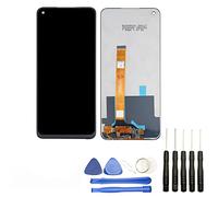 Visiodirect® Ecran Complet : Vitre Tactile + écran LCD Compatible avec Oppo A74 5G Taille 6.5" Noir CPH2197 - CPH2263 + Kit Outils