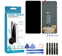 Visiodirect® Ecran Complet: Vitre Tactile + Ecran LCD Compatible avec Oppo Reno 2 Taille 6.5" Noir (Luminous Black) + Film Protecteur Verre trempé + Kit Outils Offert