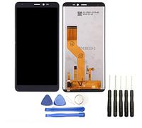 Visiodirect® Ecran Complet: Vitre Tactile + Ecran LCD Compatible avec Wiko Y60 Taille 5.45" Noir + Kit Outils