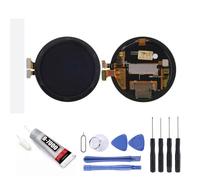 Visiodirect® Ecran complet : vitre tactile + ecran LCD pour Huawei Watch GT2e 2020 noir 46mm 1.39"" + kit outils