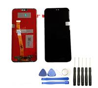 Visiodirect® Ecran Complet: Vitre Tactile + LCD Compatible avec Huawei P20 Lite Taille 5.84" Rose + Kit Outils