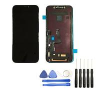 Visiodirect Ecran Complet: Vitre Tactile + LCD Compatible avec Iphone XR OLED Taille 6.1" Blanc + Kit Outils