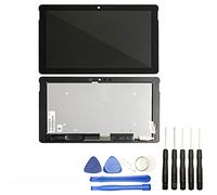 Visiodirect® Ecran Complet Vitre Tactile + LCD Compatible avec Microsoft Surface GO 2 Black 1901 1906 1926 1927 10.5" + Kit Outils