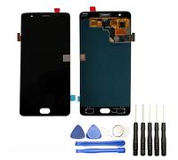 Visiodirect® Ecran Complet: Vitre Tactile + LCD sur Chassis Compatible avec Oneplus 3 A3000 A3003 3T A3010 A3000 A3013 A3003 Taille 5.5" Noir + Kit Outils