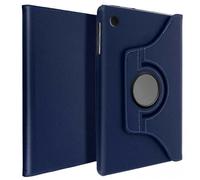 Visiodirect Etui Rotatif en Simili Cuir pour ASUS ZenPad Z300C Séries 10.1" Bleu Marine