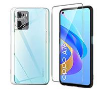 Visiodirect Film Verre trempé pour Oppo A76 6.56" CPH2375 + Coque de Protection Souple