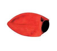 Visiodirect Lot de 10 Vessies Football Coloris Rouge/Noir