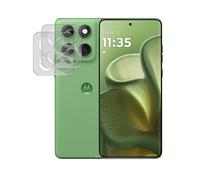 Visiodirect Lot de 2 Verre trempé Camera, Protection d'objectif arrière Compatible pour Motorola Edge 60 5G 6,67"
