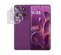 Visiodirect Lot de 2 Verre trempé Camera, Protection d'objectif arrière Compatible pour Motorola Edge 60 Pro 5G 6,7"