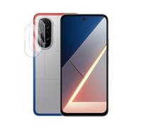 Visiodirect Lot de 2 Verre trempé Camera, Protection d'objectif arrière pour Xiaomi Poco M7 4G 6.9"