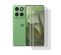 Visiodirect Lot de 2 Verre trempé incurvé Compatible pour Motorola Edge 60 5G 6,67" - Film de Protection