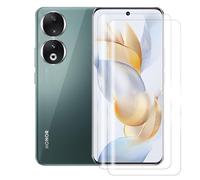 Visiodirect Lot de 2 Verres trempé incurvé pour Honor 90 5G 6.7" REA-AN00, REA-NX9 - Film de Protection