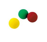 Lot de 3 balles à jongler en PVC - VISIODIRECT - Diamètre 68 mm - Pour enfants de 2 ans et plus