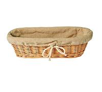 Visiodirect Lot de 3 Corbeilles à Pain Banneton en Osier - 31 x 11 cm