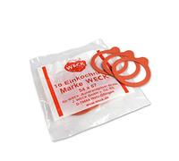 Visiodirect Lot de 3 sachets de 10 Joints Weck - Dia 60 mm