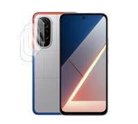 Visiodirect Lot de 3 Verre trempé Camera, Protection d'objectif arrière pour Xiaomi Poco M7 4G 6.9"
