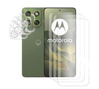 Visiodirect Lot de 3 Verre trempé Compatible pour Motorola Edge 70 5G 6,7" XT2601-2+ Lot de 3 Verre trempé Protecteur d'objectif Camera arrière