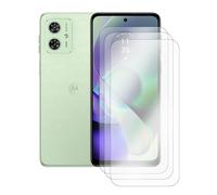 Visiodirect Lot de 3 Verre trempé Compatible pour Motorola Moto G54 5G 6,5" XT2343-1 XT2343-2 / Motorola Moto G55 5G 6,49" - Film de Protection