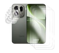 Visiodirect Lot de 3 Verre trempé Compatible pour Oppo Find X9 Pro 5G 6.78" CPH2791, PLG11+ Lot de 3 Verre trempé Protecteur d'objectif Camera arrière