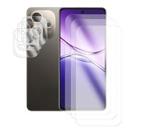 Visiodirect Lot de 3 Verre trempé pour Oppo A5 Pro 5G / Oppo A5 Pro 4G 2025 6.67"+ Lot de 3 Verre trempé Protecteur d'objectif Camera arrière