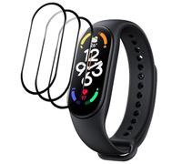 Visiodirect Lot de 3 Verres trempé pour Xiaomi Smart Band 9 1.62"- Film de Protection avec Bordures Noir