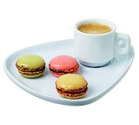 Visiodirect Lot DE 6 Assiettes Cafe Gourmand L200 x lg160 mm