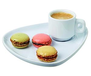 Visiodirect Lot DE 6 Assiettes Cafe Gourmand L200 x lg160 mm