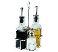 Visiodirect MARASKA MENAGERE 4 Piece sel/Poivre/Huile/vinaigre.