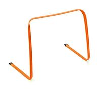 Visiodirect Mini haie de Saut Souple, Coloris Orange - Hauteur 45 cm