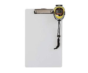 Visiodirect Planchette de chronométrage, avec Une Clip pour Bloc-Note.