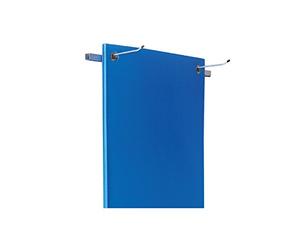 Visiodirect Porte- nattes Mural en Acier