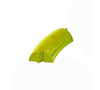 Visiodirect Poutre d'équilibre Courbe Coloris Jaune - Dimensions : 30 x 12 x 6 cm