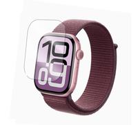 Visiodirect Verre trempé 3D incurvé pour Apple Watch Series 10 42mm - Film de Protection