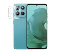 Visiodirect Verre trempé Camera, Protection d'objectif arrière Compatible pour Motorola Moto G15 4G 6,72"